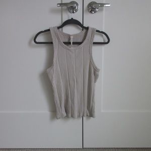 Ribbed Anthropologie Tank